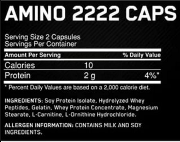 Superior Amino 2222 Caps 150